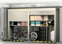 Роллетный шкаф 2500х4000х900