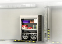 Роллетный шкаф 2000х1700х600