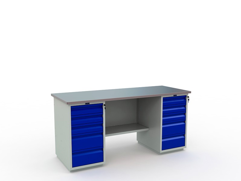 Верстак Практик WB 180Sh+WD5+WD5 (WT180.WD5/WD5.000)