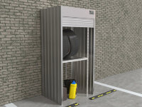 Уличный роллетный шкаф 2000х1000х800
