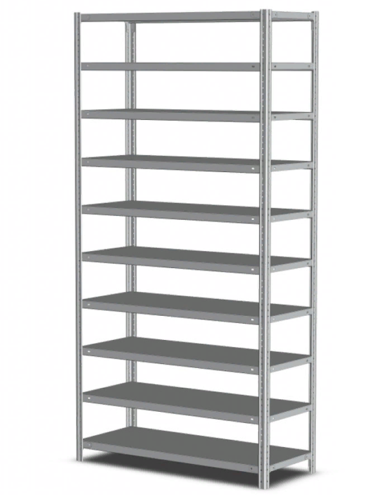 Стеллаж MS Hard 185/100x60/10 полок
